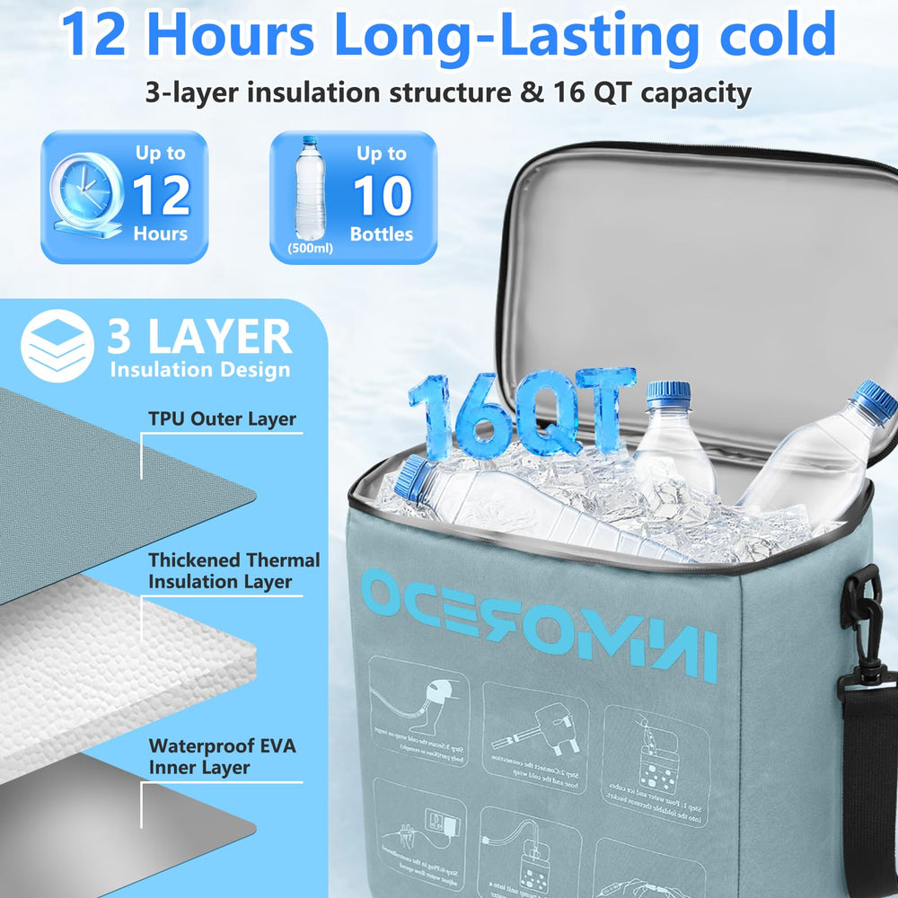 Inmoredo cold therapy machine knee wrap demonstrates targeted compression for post-surgery recovery.
