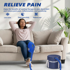 Inmoredo extended-tube offers flexible placement during knee recovery routines.