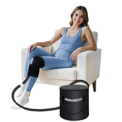 Inmoredo portable knee therapy ice machine for targeted cold relief.