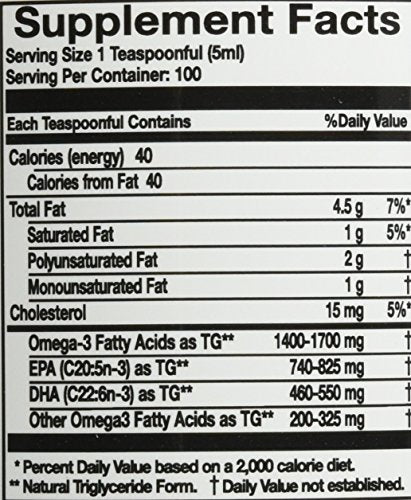 Innate Choice Omega Sufficiency Lemon bottle pour; convenient daily intake.
