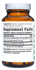 Innate Response Formulas D3 5000 IU capsules ready for daily immune support.