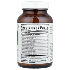 Close-up of Flora 50-14 capsules showing uniform size for easy daily dosing