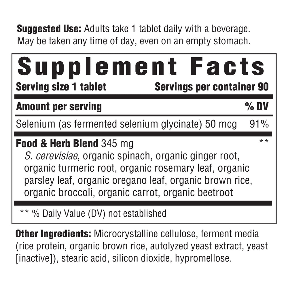 Innate Response Formulas Selenium capsules displayed for easy daily use
