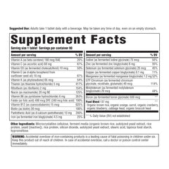 Innate Response One Daily bottle label showing B vitamins and D3