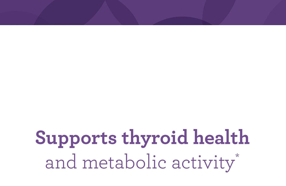 Innate Response Thyroid Complete Care ingredient visual featuring ashwagandha and minerals for energy support