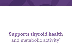 Innate Response Thyroid Complete Care ingredient visual featuring ashwagandha and minerals for energy support