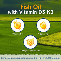 Capsules pouring from Innate Vitality Omega-3 bottle for daily intake