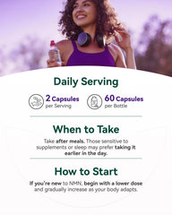 Science-backed Inner Brightness NMN blend with resveratrol and astaxanthin.