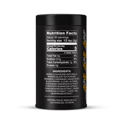 Inner Elevate spice-blend close-up showcases warm cinnamon, cardamom, and ginger aroma.