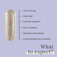 INNOPURE Perimenopause sage leaf capsules for balance and comfort.