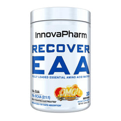 InnovaPharm Recover EAA Powder Candy Apple Rancher, supports hydration and recovery rituals.