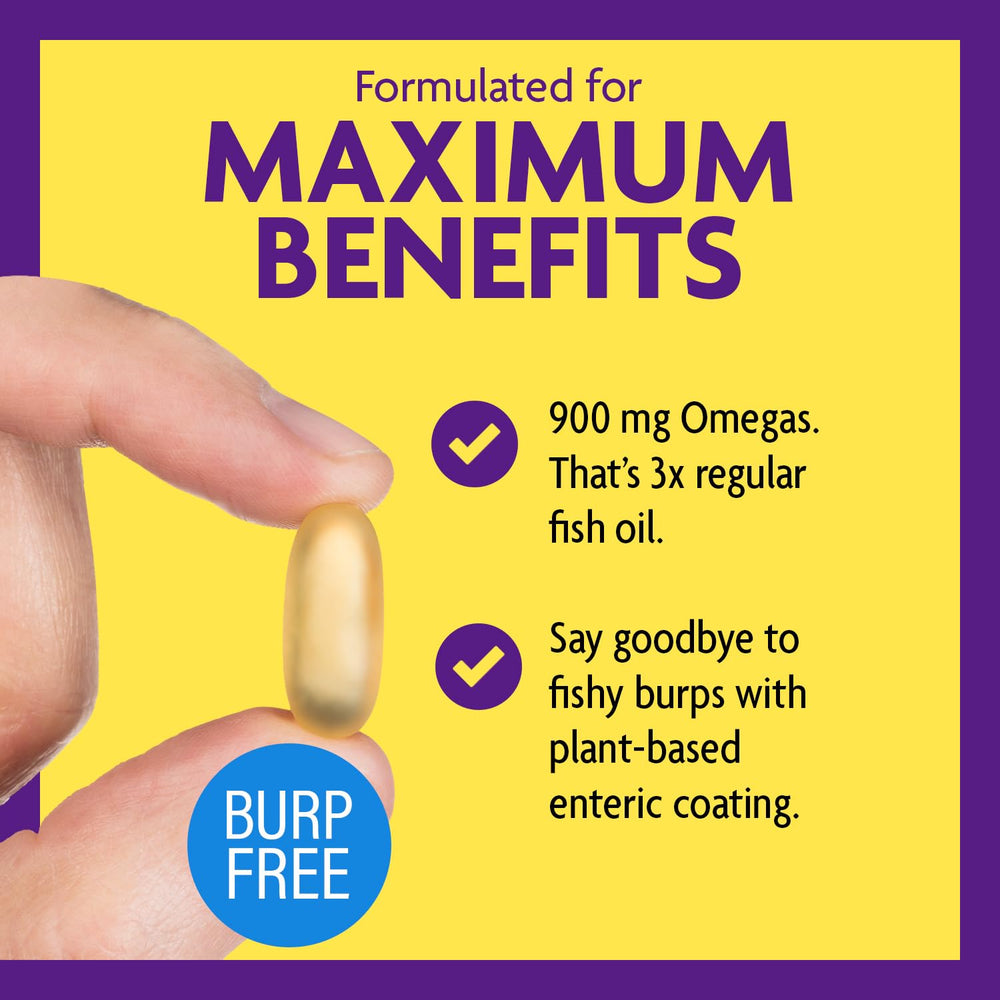 InnovixLabs third-party tested Omega-3 from USA ensures purity and freshness.