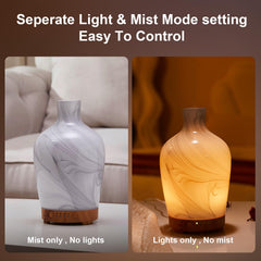Inrorans Classic Vase diffuser on bedside table creating a calm bedroom atmosphere