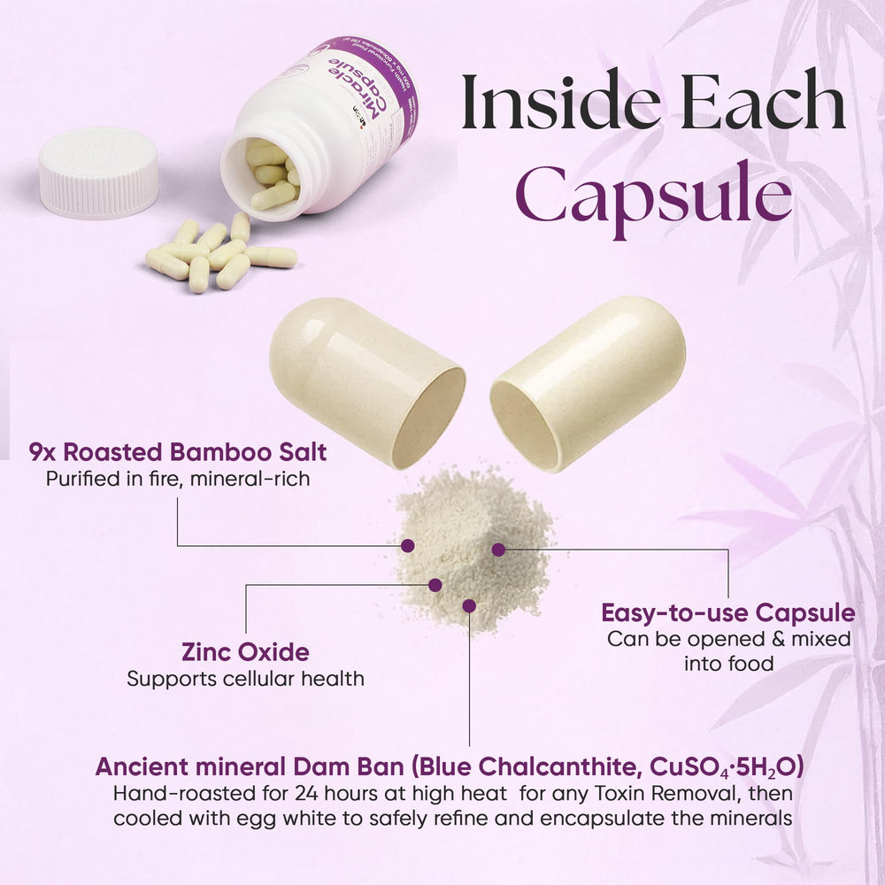 Closeup of Insan Miracle Capsules showing refined roasting texture.