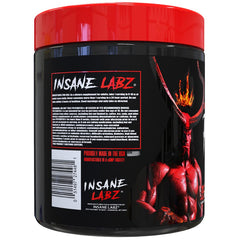 Hellboy Edition label close-up highlighting premium ingredients