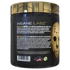 Pouring Insane Veinz Gold into a shaker suggests quick, clean pumps