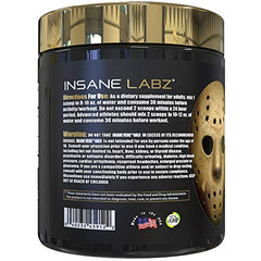 Insane Veinz Gold scoop and dispense for easy pre-workout serving