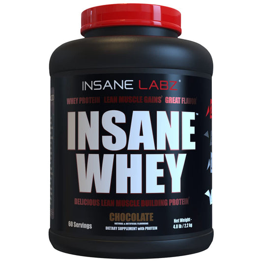 Insane Labz Insane Whey bottle shown for post-workout protein support