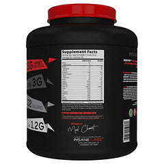 Insane Labz Insane Whey shake with no clumps in a glass.
