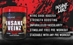 Insane Labz pre-workout use in gym captures a focused training moment.
