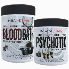 Insane Labz Psychotic Saw bottle for intense pre workout energy