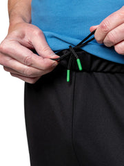Insect Shield pant waistband demonstrates secure fit for active wear.