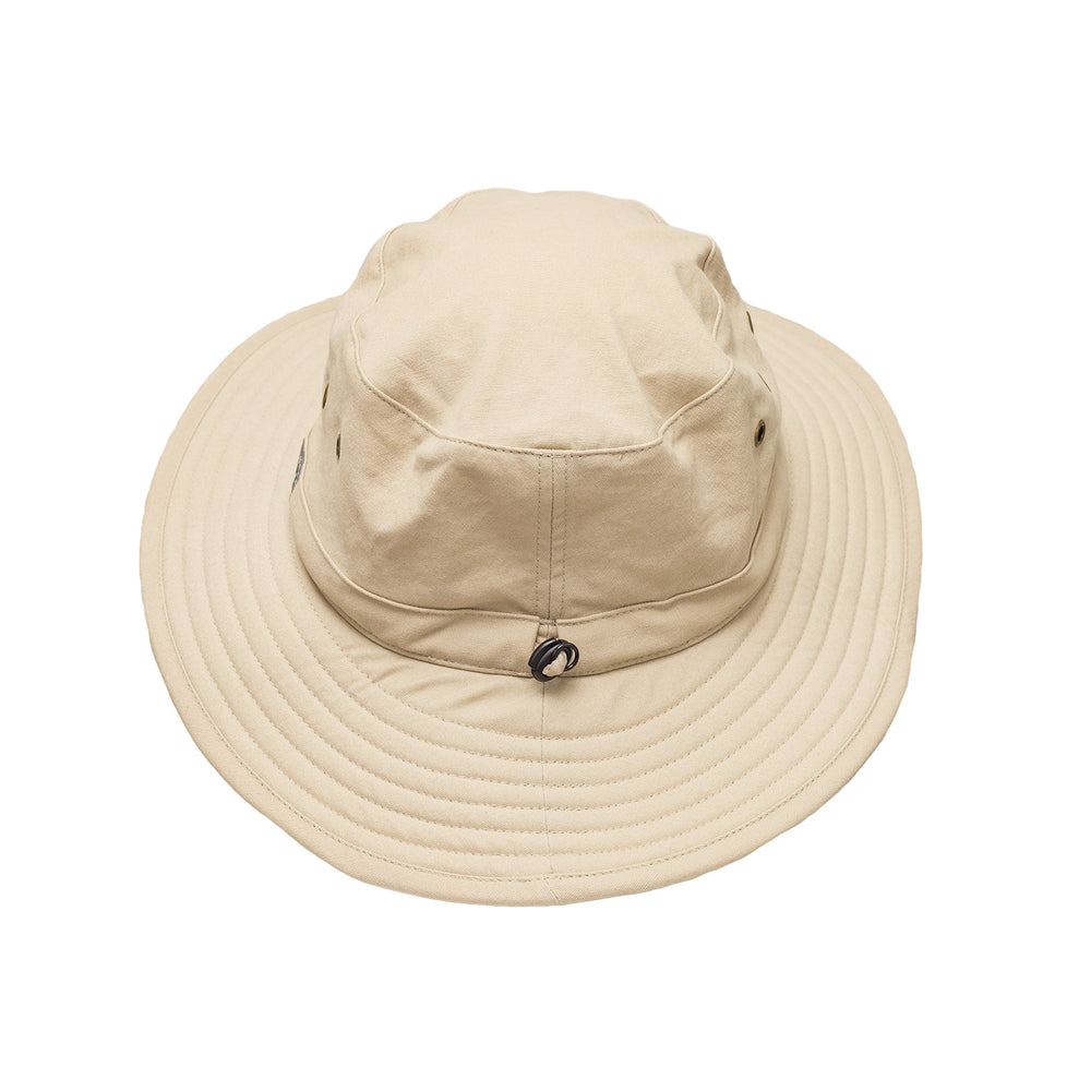 Insect Shield hat side view with adjustable strap ensuring secure fit