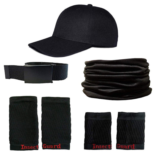 InsectGuard Tick Gaiters complete package front view with all components.