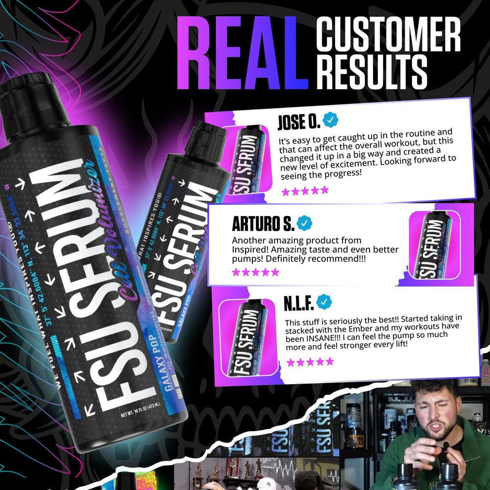 Athlete using Inspired Nutraceuticals FSU Serum during late-night training session.