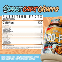 Inspired Nutraceuticals ISO-PF whey isolate mixing in shaker delivers smooth texture.