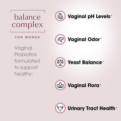 Balance Complex packaging box emphasizes 60 capsules and 17-in-1 formulation.