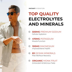 French Grey salt mineral blend used in Instant Hydration formula.
