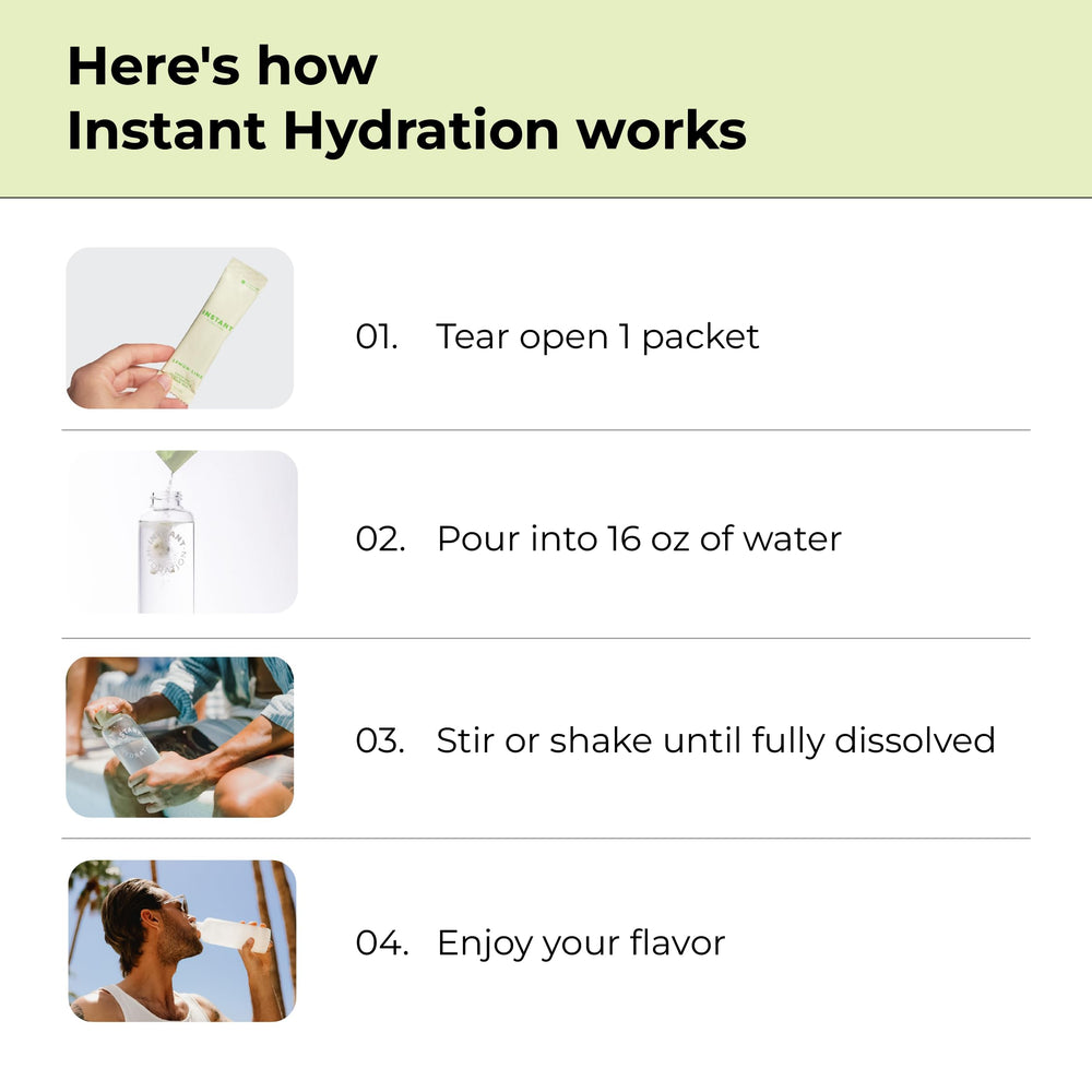 Instant Hydration Lemon Lime label close-up showing keto and vegan compatibility.