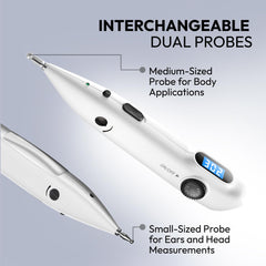InsurMedic electronic acupuncture pen intensity control and digital display for customization