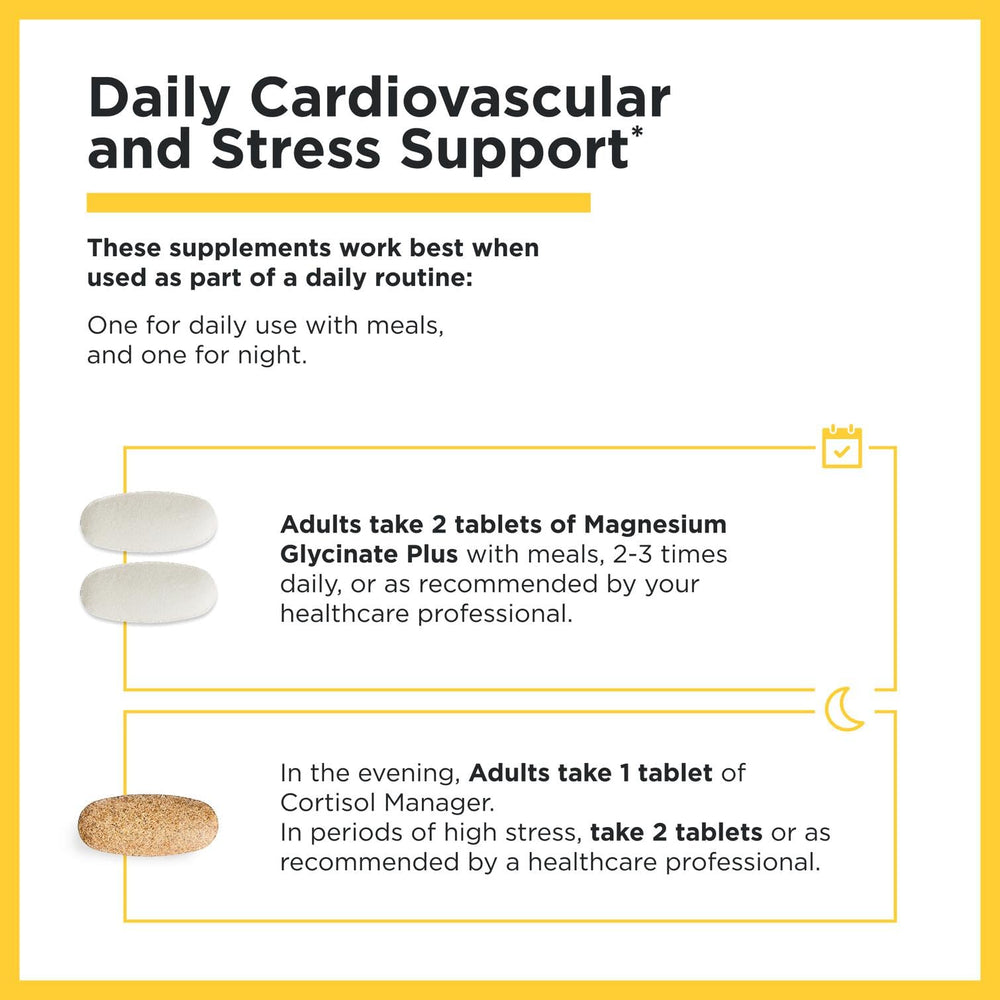 Adrenal health concept graphic illustrating balanced cortisol and calm energy.