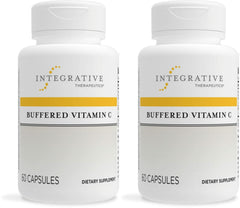 Integrative Therapeutics Buffered Vitamin C bottle front view highlighting antioxidant support potential