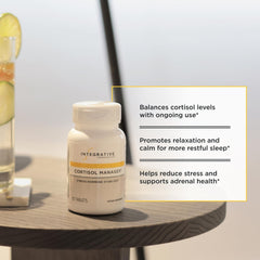 Boxed bundle featuring Cortisol Manager and Magnesium Glycinate Plus packaging.
