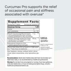 Close-up of Curcumax Pro tablets illustrating convenient daily use.