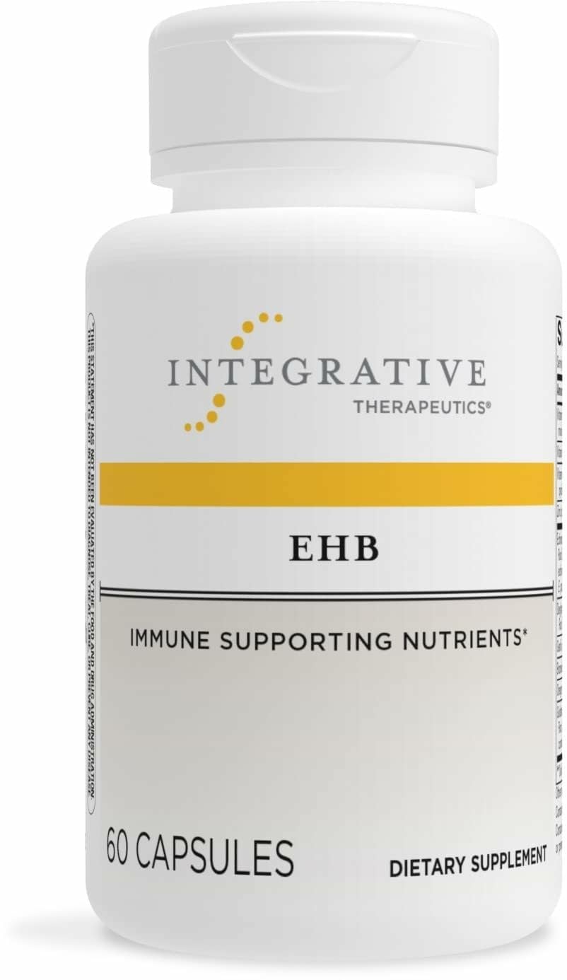 Integrative Therapeutics EHB immune support bottle highlighting a dairy-free formula for daily wellness