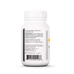 Integrative Therapeutics Flush-Free Niacin label closeup highlighting ingredients