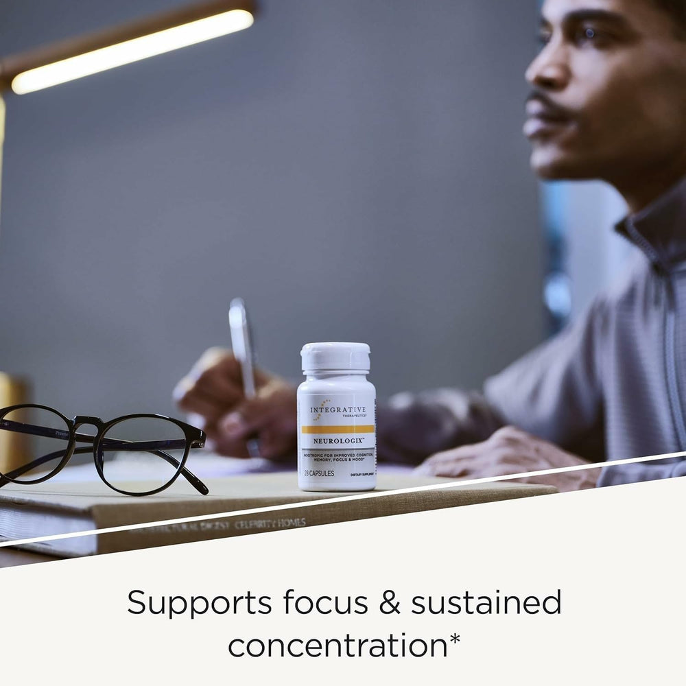 Neurologix packaging on shelf highlights dairy-free ingredients.