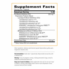 Pro-Biome capsules closeup highlighting multiple probiotic strains