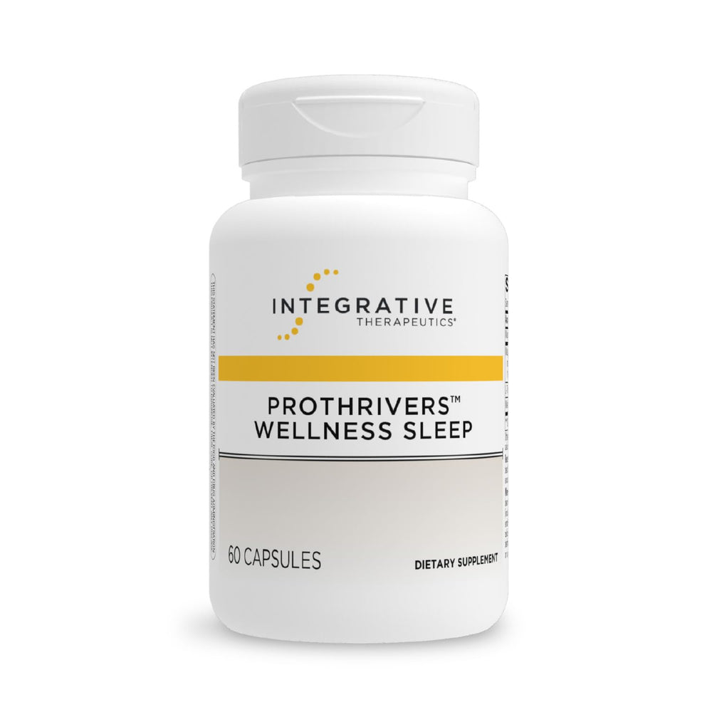 Integrative Therapeutics ProThrivers Sleep bottle front for a calming bedtime routine.