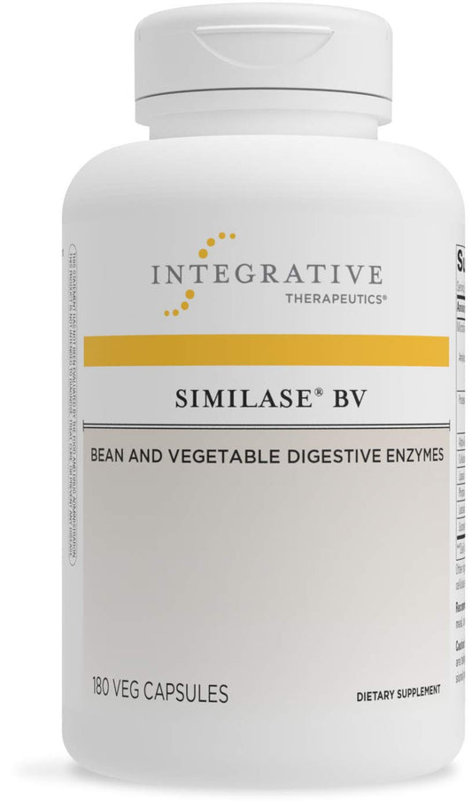 Integrative Therapeutics Similase BV bottle front shows vegan digestion support
