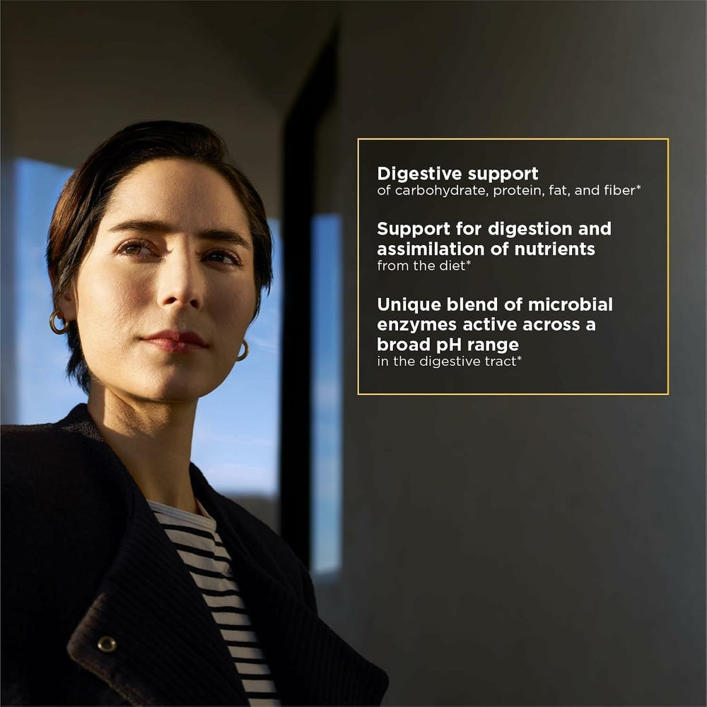 Integrative Therapeutics Similase ingredients panel detailing the enzyme blend