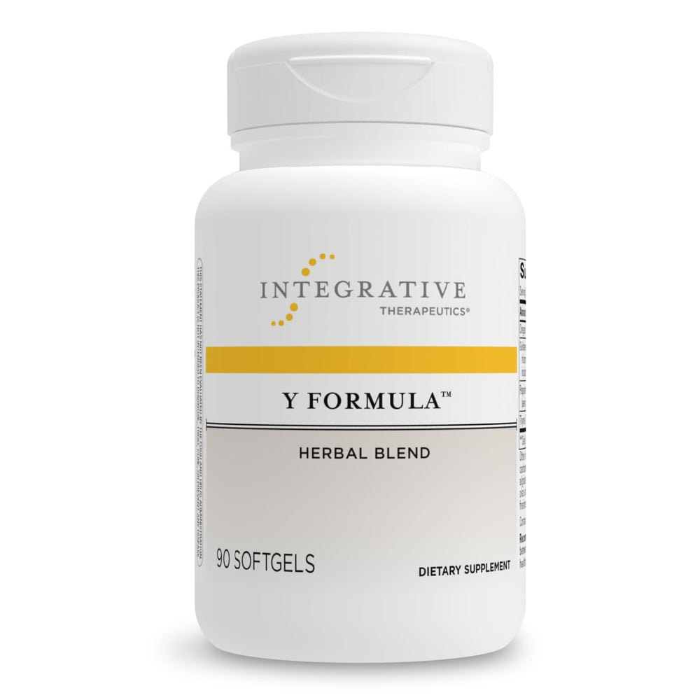 Integrative Therapeutics Y Formula bottle shown for GI support