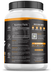 Intentionally Bare MCT Oil Powder packaging showing 150 servings
