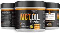 Intentionally Bare MCT powder dissolves smoothly with no greasy residue.