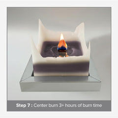 INTERGAZE LUMINORA natural soy wax for clean burning and eco-conscious use.