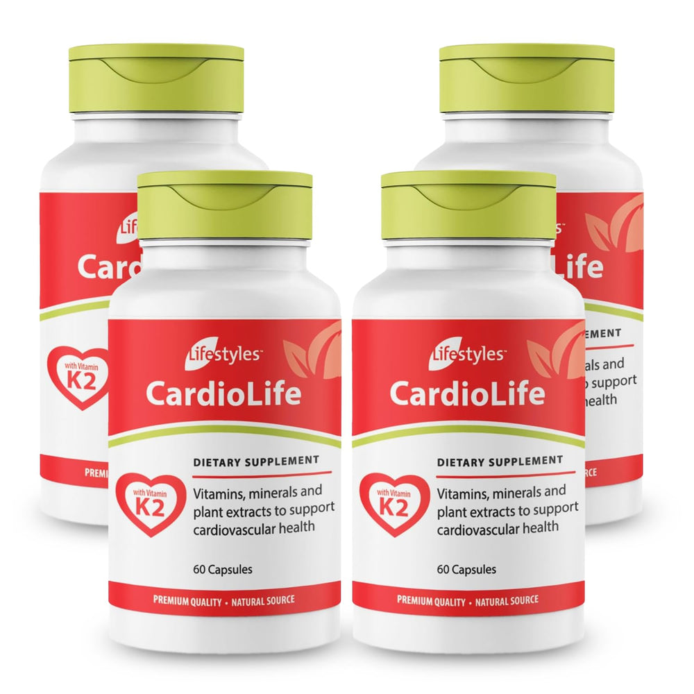 Intra CardioLife bottle highlighting heart health support and daily energy.